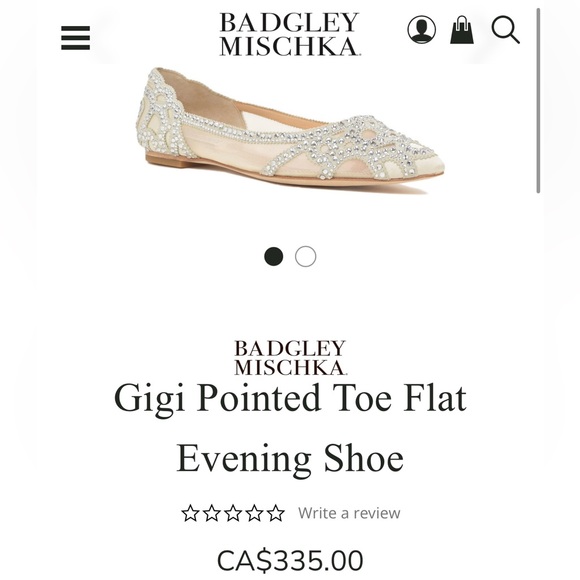 Brand New Badgley Mischka Gigi Ballet Flat - Picture 4 of 17